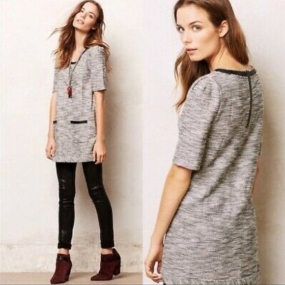 Anthropologie / XS / Beverly Tweed Dress - Picture 1 of 5